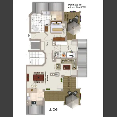 Wolkenlos 10 Apartmán Großenbrode